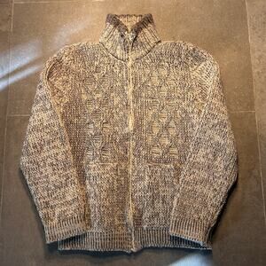 Item 342: Casual Knitted Zip-Up